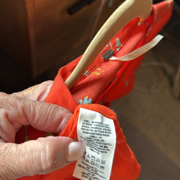 Free People "Greatest Day" Smocked Button-Down Floral Mini Dress Womens XS Boho - Picture 13 of 13